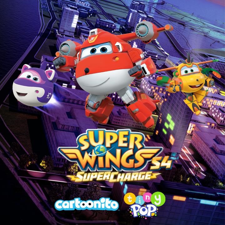 Super Wings Season 4 ซุปเปอร์วิงเหินฟ้าผู้พิทักษ์ ซีซั่น 4 ตอนที่ 1-40 พากย์ไทย