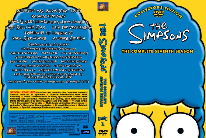 The Simpsons Season 7 เดอะซิมป์สันส์ ปี 7 ตอนที่ 1-25 ซับไทย