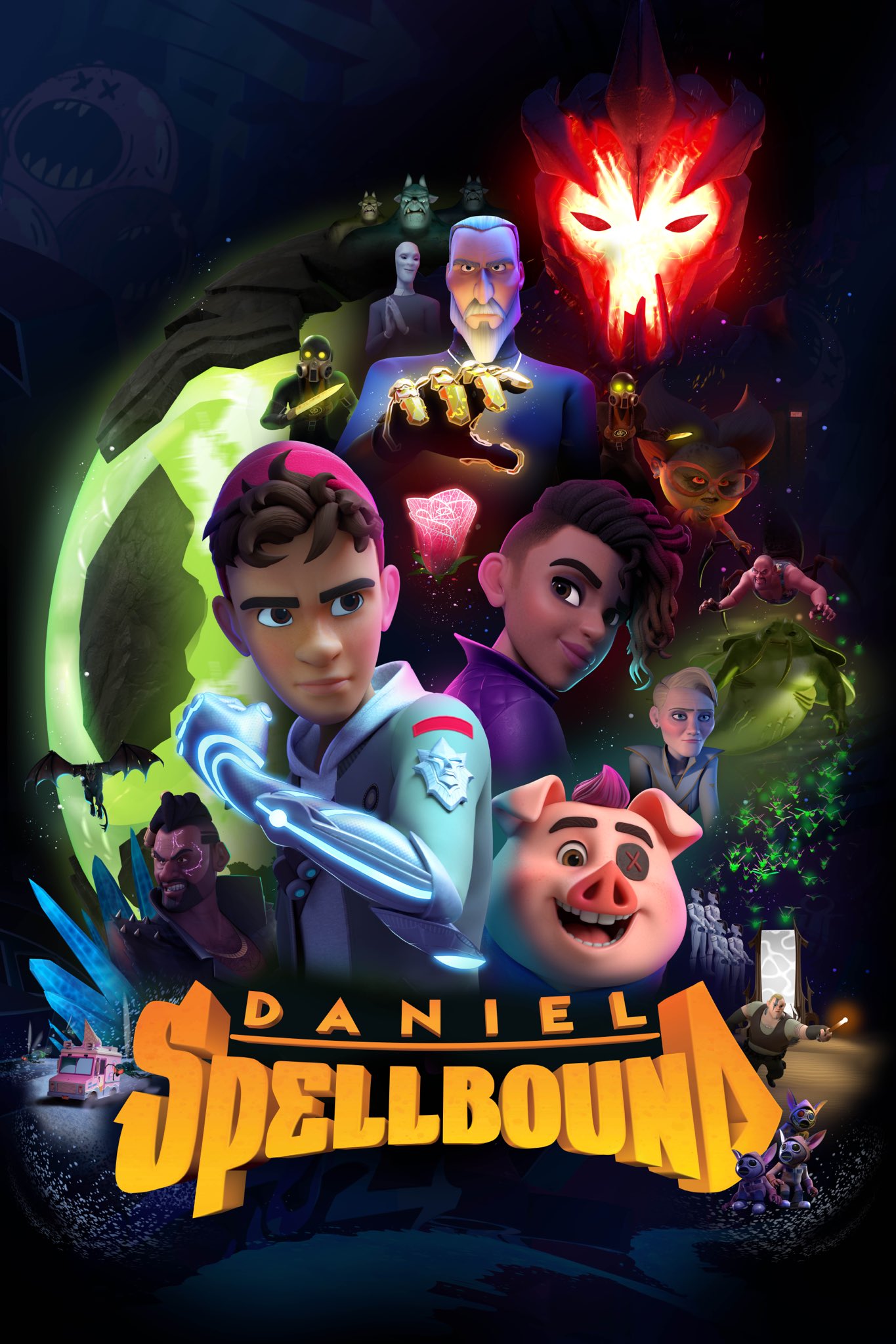 Daniel Spellbound นักล่ามสมบัติเวทมนตร์ ตอนที่ 1-10 พากย์ไทย